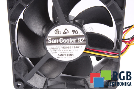 9A0924S4011 SANYO DENKI 92X92X25MM, 24V VENTILATEUR