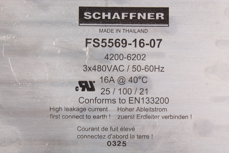 FS5569-16-07 SCHAFFNER FILTRE