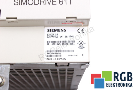 6SN1145-1BA02-0CA1 SIEMENS SIMODRIVE 611 VERSION B