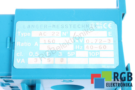 AC22 LANGER MESSTECHNIK TRANSFORMATEUR DE COURANT