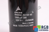 CONDENSATEUR B43550-S5158-M2 EPCOS U SURGE 500V 1500UF, 450VDC