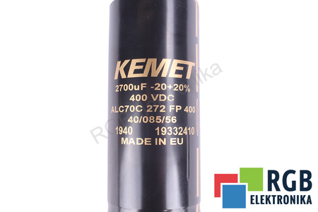 CONDENSATEUR ALC70C272FP400 KEMET 2700UF, 400V