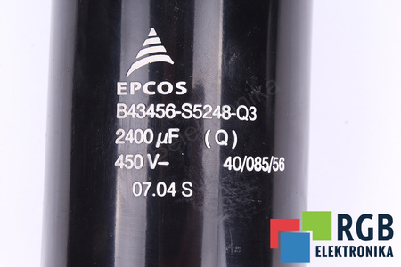 CONDENSATEUR B43456-S5248-Q3 EPCOS 2400UF, 450V