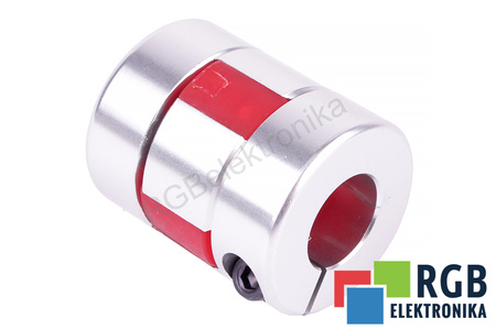 YH10-25-8-12-30 D=25MM D1/D=8/12MM L=30MM ALUMINIUM ACCOUPLEMENT ÉLASTIQUE A MÂCHOIRES