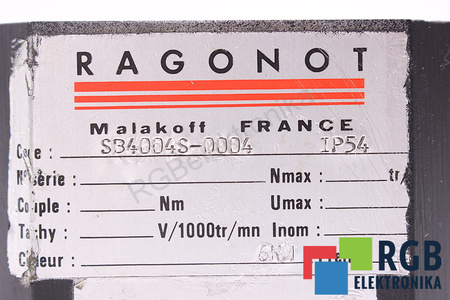 SB4004S-0004 RAGONOT PALIER ARRIERE