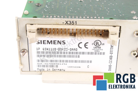 6SN1118-0DK23-0AA0 SIEMENS VERSION C SIMODRIVE 611