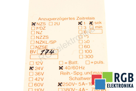 NZS SCHARCO ELEKTRONIK BV174 RELAIS TEMPORISÉ
