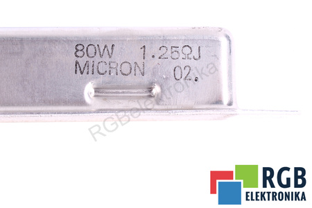 RÉSISTANCE 1.25 OHM MICRON 1.25OHM, 80W