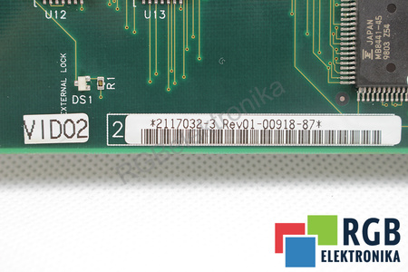 2117032-3 GE YOKOGAWA MEDICAL SYSTEMS GEYMS VID02 POUR LOGIQ 400