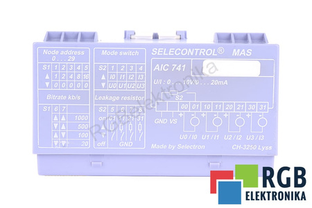 AIC741 SELECONTROL MAS