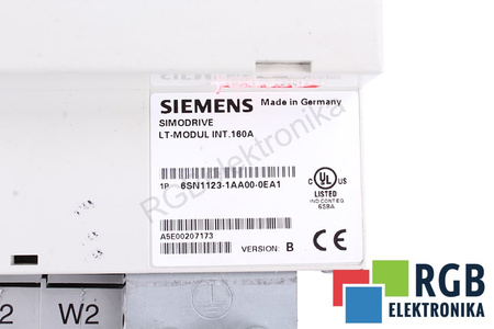 6SN1123-1AA00-0EA1 SIEMENS SIMODRIVE 611 VERSION B LT-MODUL INT.160A