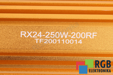 RÉSISTANCE AHP250W-200RF SR PASSIVES 200R 250KW, 200OHM
