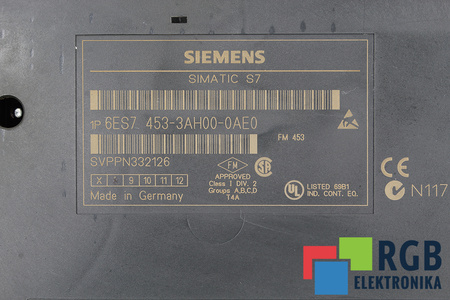 6ES7453-3AH00-0AE0 SIEMENS SIMATIC S7-400