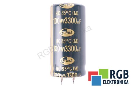 CONDENSATEUR 3300UF 100V SANWHA