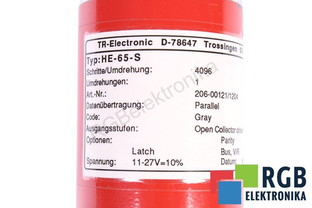 HE65S TR ELECTRONIC 206-00121/1204 CODEUR