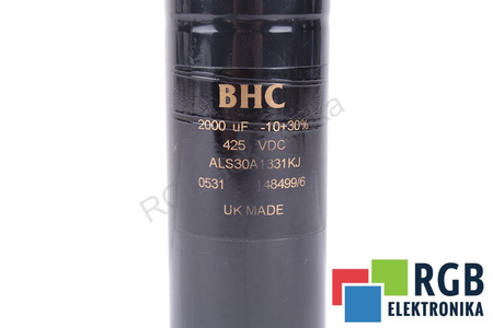 CONDENSATEUR ALS30A1331KJ BHC COMPONENTS LTD 2000UF, 425V