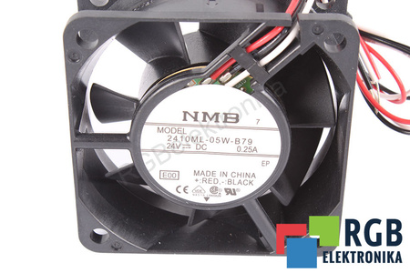 2410ML-05W-B79 NMB TECHNOLOGIES 60X60X25MM, 24V, 0.25A VENTILATEUR