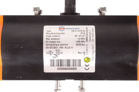 EB5.1SYS60 EBRO ARMATUREN ACTIONNEUR PNEUMATIQUE