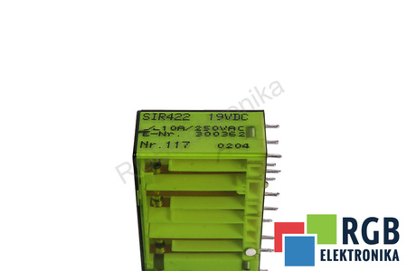 SIR422 ELESTA 19 VDC RELAIS