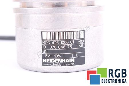 ROD426100001-03 HEIDENHAIN ID.NR.376846-78 CODEUR