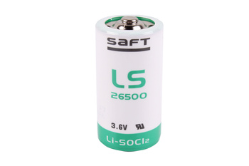 LS26500 SAFT C/R14 7.7MAH, 3.6V, 26X50.4MM BATTERIE