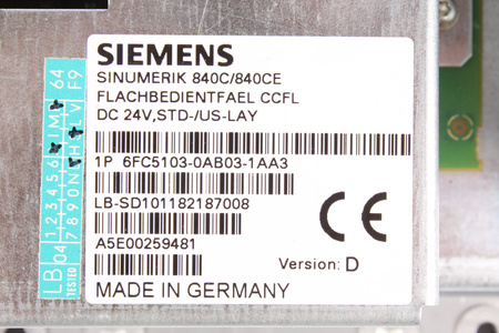 6FC5103-0AB03-1AA3 SIEMENS SINUMERIK 840C/840CE VERSION D