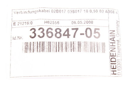 CÂBLE ID.NR. 336847-05 HEIDENHAIN
