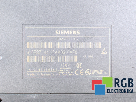 6ES7441-2AA03-0AE0 SIEMENS SIMATIC S7-400
