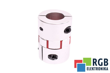 YH10-65-35-35-90 D=65MM D1=D2=35MM L=90MM ALUMINIUM ACCOUPLEMENT ÉLASTIQUE A MÂCHOIRES