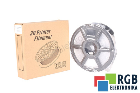 1,75MM PETG FILAMENT 0.5KG NATURAL FLASHFORGE DIMENSION EXTÉRIEURE DE LA BOBINE 180MM, DIMENSION INTÉRIEURE DE LA BOBINE 50MM, LARGEUR DE LA BOBINE 45MM