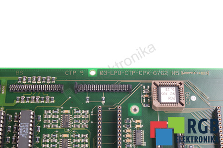 CTP9/01N05 PARKER 03-LPU-CTP-CPX-6762N5 POUR PIÈCES