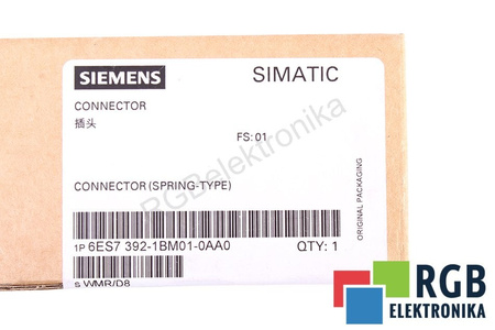 6ES7392-1BM01-0AA0 SIEMENS SIMATIC S7-300 CONNECTEUR FRONTAL