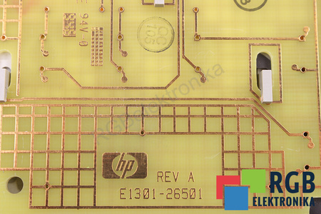 HP75000 HP REV A E1301-26501 PANNEAU FRONTAL
