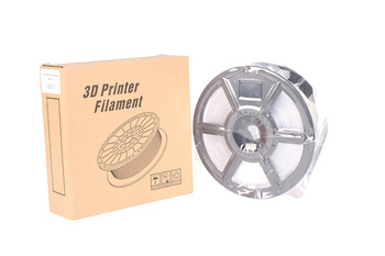 1,75MM PETG FILAMENT 0.5KG NATURAL FLASHFORGE DIMENSION EXTÉRIEURE DE LA BOBINE 180MM, DIMENSION INTÉRIEURE DE LA BOBINE 50MM, LARGEUR DE LA BOBINE 45MM