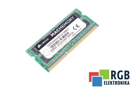 CMSA4GX3M1A1066C7 CORSAIR SODIMM DDR3 4GB 1066MHZ