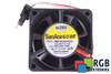 9WF0624H4D03 SANYO DENKI 60X60X25MM, 24V VENTILATEUR