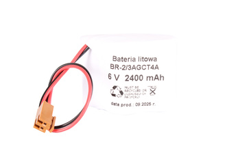 BR-2/3AGCT4A BETA ISV 2400MAH, 6V BATTERIE REMPLACEMENT