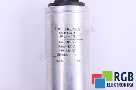 CONDENSATEUR MKP1.44/A ARCOTRONICS 10UF, 850VDC, 450VAC