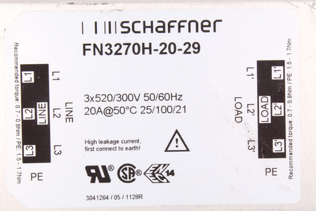 FN3270H-20-29 SCHAFFNER FILTRE