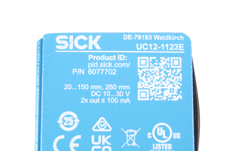 UC12-1123E SICK 6077702 CAPTEUR DE DISTANCE A ULTRASONS
