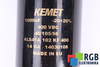 CONDENSATEUR ALS41A KEMET 1000UF, 400VDC