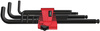 JEU DE CLÉS MÂLES COUDÉES, SYST. MÉTRIQUE, BLACKLASER, 9 PIECES 05022086001 WERA 950/9 HEX-PLUS 6