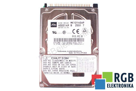 MK1214GAP TOSHIBA HDD2149 12.07GB, ATA, 2.5", HDD