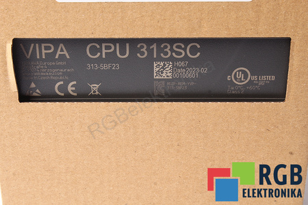 313-5BF23 YASKAWA VIPA 313SC ÉQUIVALENT POUR 6ES7313-5BG04-0AB0 SANS CONNECTEUR