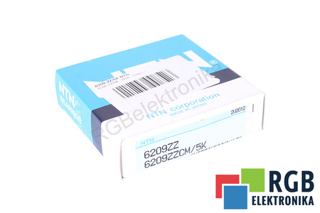 6209ZZCM/5K NTN 7800RPM, 45X85X19 36KN, 20.4KN ROULEMENT