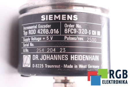 ROD426.B.016 HEIDENHAIN ID.NR.254204-23 6FC9-320-3KN CODEUR