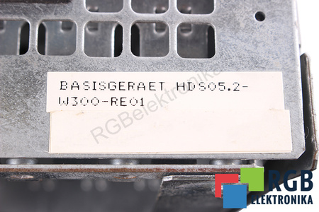 HDS05.2-W300-RE01 BOSCH REXROTH SANS CAPOT
