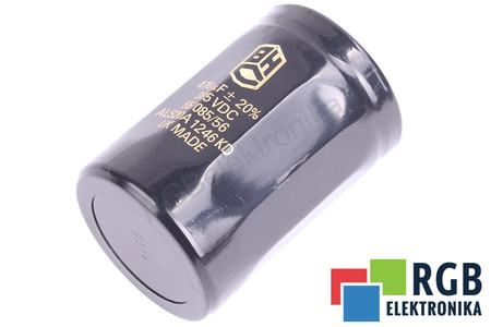 CONDENSATEUR ALS20A1246 BHC COMPONENTS LTD 470UF, 385V