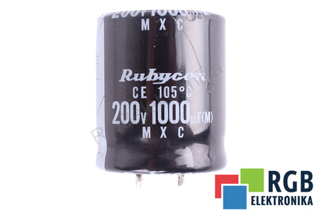 CONDENSATEUR 1000UF 200V RUBYCON