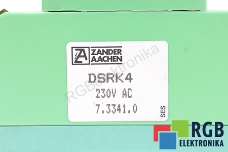DSRK4 ZANDER AACHEN 7.3341.0 RELAIS DE SÉCURITÉ